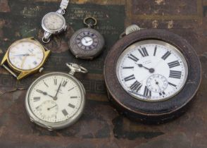 An early 20th century Asprey Goliath pocket watch,