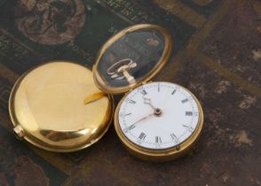 A George III pair cased pocket watch by James Tregent of London,