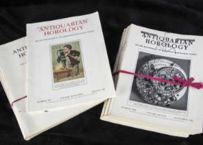 A large quantity of Antiqurian Horology publications,