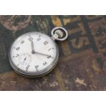 A WWII period Military issue pocket watch,