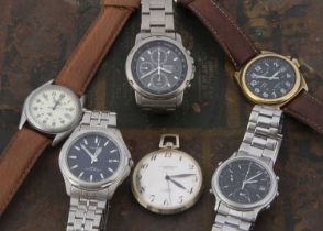 Six watches,