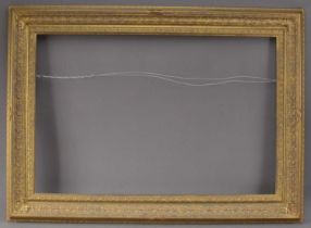 A gilt wooden frame,