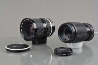 Two Nikon Zoom Lenses,