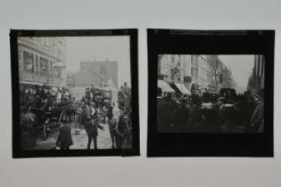 3¼in sq Magic Lantern Slides,