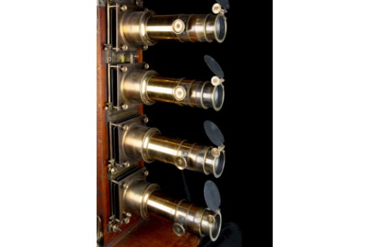 The Noakes 'Quad' Magic Lantern or Noakesoscope (Special Auction Services wishes to extend its - Image 2 of 57