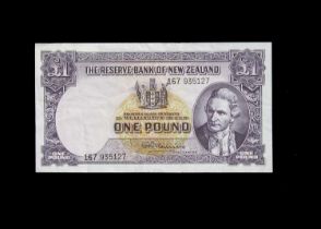 New Zealand 1 Pound note,