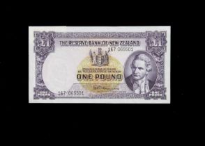 New Zealand 1 Pound note,