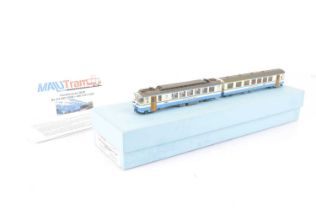 Malutram H0m Gauge Swiss Pendelzug Two Car Shuttle Train,