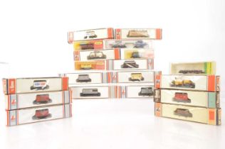 N Gauge British and Continental Outline Goods Wagons (19),