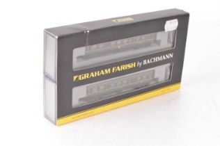 Graham Farish by Bachmann N Gauge BR Green Two Car DMU,