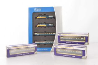 Dapol N Gauge Intercity 125 Train Pack and Additional Coaches,