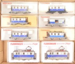 N Gauge Fleischmann Swiss Eidelweiss Electric Mountain Track Cleaning Locomotives and Coaches (7),