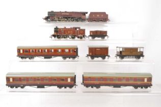 Hornby-Dublo 00 Gauge 3-Rail unboxed LMS Passenger and Goods Trains (9),