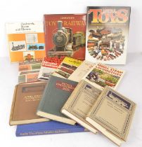 Collection of books subjects mainly pre-war Model Steam and Tinplate Trains,