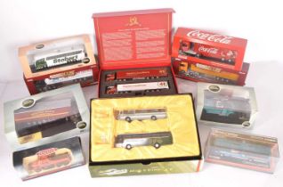 Modern 1:76 Scale Diecast Commercial and Public Transport Models (10),