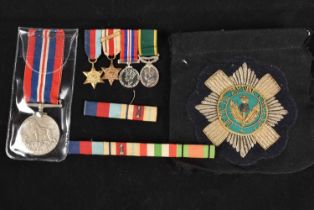 A miniature medal group,