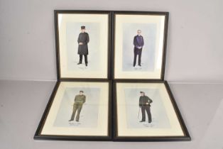 A group of six Army Chaplain prints,