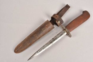 A WWI Belgian Trench knife,
