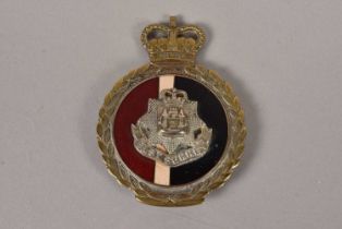 An East Surrey Regiment Car badge,