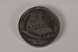 An England's Typewriter Medallion,