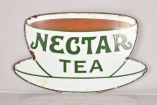 A vintage enamel advertising sign,