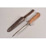 A WWI Belgian Trench knife,