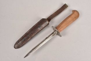 A WWI Belgian Trench knife,