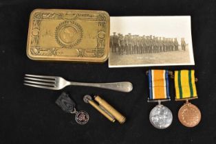 WWI Hampshire Regiment medal,