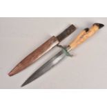 A WWI German Boot knife,