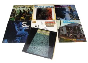John Lee Hooker LPs,