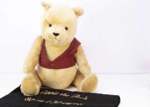 A large Steiff 80th Anniversary Winnie the Pooh teddy bear,