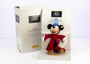 A Steiff limited edition Walt Disney Fantasia 2000 The Sorcerer's Apprentice Mickey Mouse,