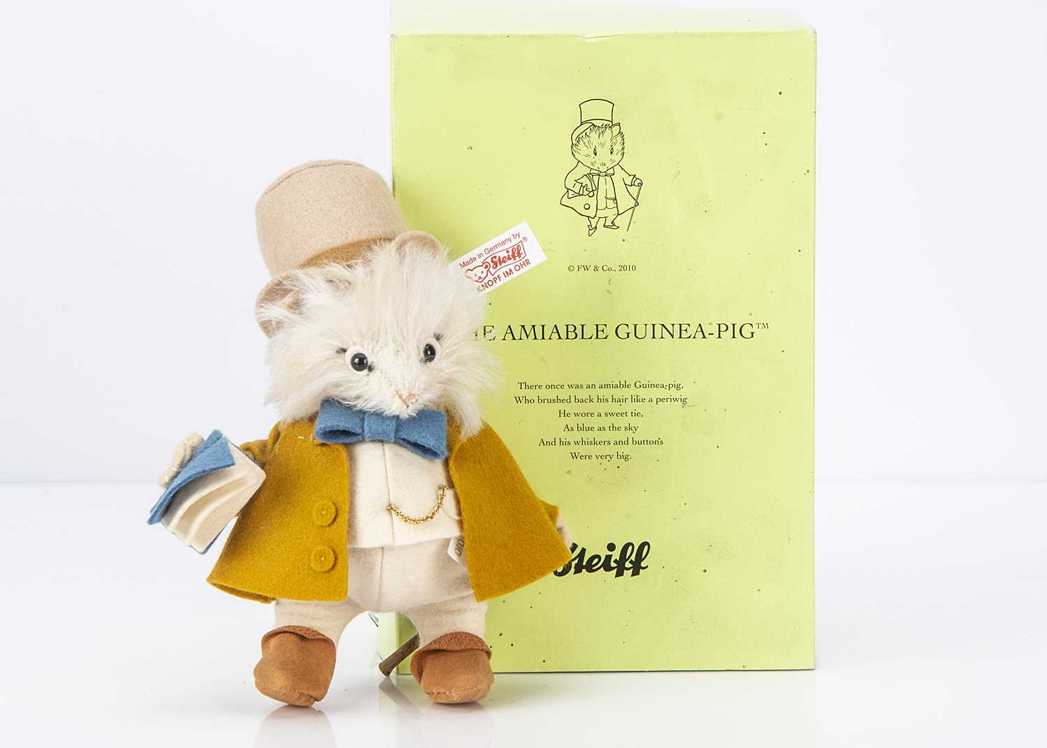Steiff limited edition Beatrix Potter Amiable Guinea Pig,