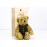 A Steiff limited edition Harrods Howard musical teddy bear,