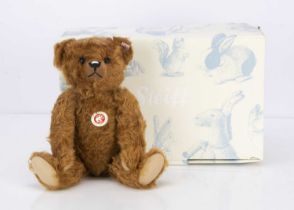 A Steiff limited edition Classic 1910 red-brown replica teddy bear,