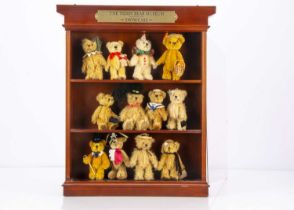 The Teddy Bear Museum Stratford-Upon-Avon showcase of miniature teddy bears,