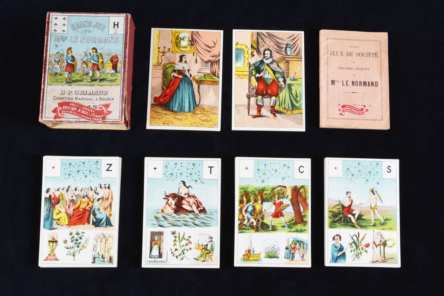 ANCIEN TAROT DE Marseille Jeu Carte Grimaud Neuf avec Notice