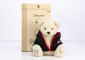 A Steiff limited edition Harrods Alexander 2006 Christmas teddy bear,