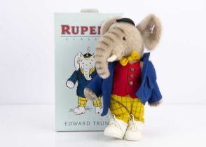 A Steiff limited edition Rupert the Bear Classic Edward Trunk,