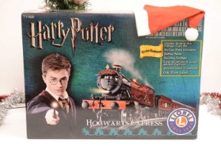 A modern Lionel Harry Potter Hogwart's Express train set,