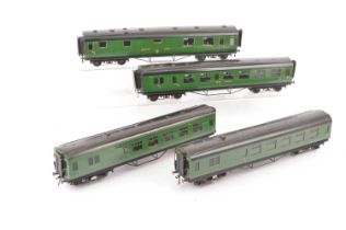 Exley for Bassett-Lowke SR green 4-Cor EMU Set (4),