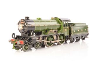 A Hornby 0 Gauge electric E220 'Bramham Moor' Locomotive and Tender,