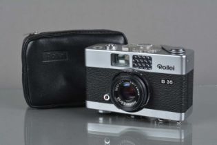 A Rollei B 35 Compact Camera,