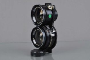 A Mamiya-Sekor 55mm f/4.5 TLR Lens,