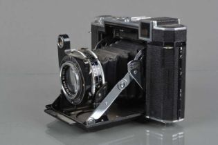 A Zeiss Ikon Super Ikonta 532/16 Rangefinder Folding Camera,