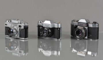 Three Eastern Bloc 35mm Cameras,