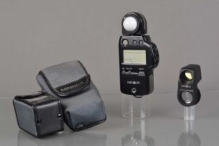 A Minolta IV F Light Meter,