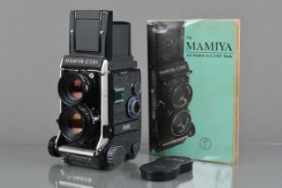 A Mamiya C330 Professional TLR Camera,