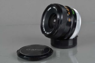 A Canon FD 35mm f/3.5 S.C. Lens,