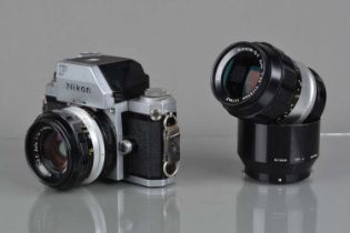 A Nikon F Photomic FTN SLR Camera,